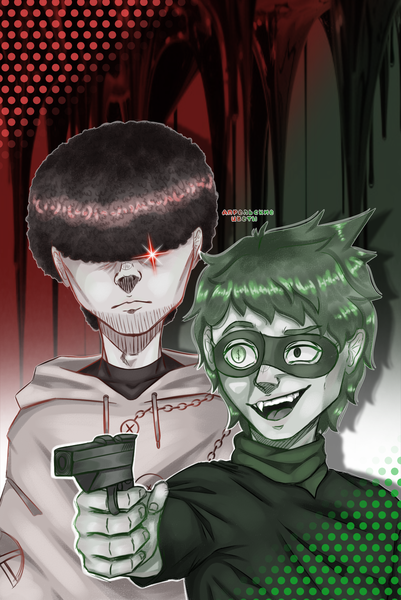 Скетч в дидже в цвете 3